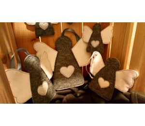 Stickserie ITH - Engel Steckerfigur & Anhänger